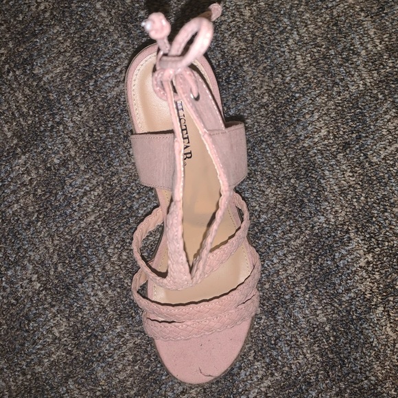 Pink, Strappy, Heeled Sandals! - Picture 3 of 3